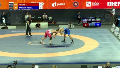 92 kg Round 3 - Trent Hidlay, USA vs Abolfazl Rahmani, IRI