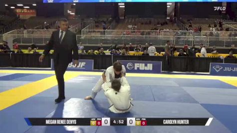 Megan Renee Denys vs Carolyn Hunter 2025 Pan Jiu Jitsu IBJJF Championship
