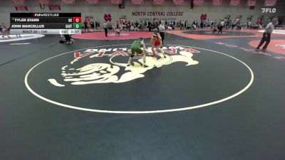 149 lbs Champ. Round 1 - Tyler Starr, North Central vs John Marcellus, Castleton