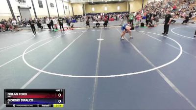 144 lbs Cons. Round 2 - Nolan Ford, MN vs Giorgio DiFalco, IL