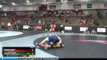 285 lbs Champ. Round 2 - Weston Hunt, Colorado School Of Mines vs Isaiah Vance, Pitt.-Johnstown