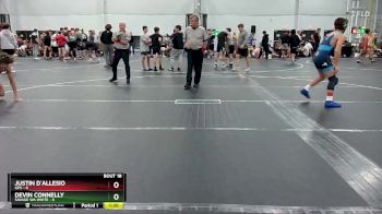 120 lbs Round 5 (8 Team) - Justin D`Allesio, GPS vs Devin Connelly, Savage WA White
