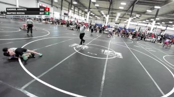 65 lbs Consi Of 8 #1 - Gabriel Arrieta, Chagolla Trained WC vs Matteo Rocha, Mustangs WC