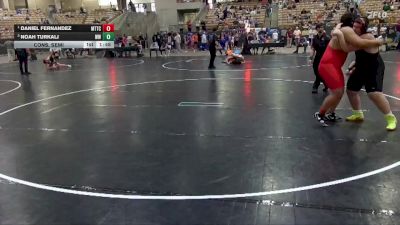 250 lbs Cons. Semi - Daniel Fernandez, Middle TN Training Center vs Noah Turkalj, Warfare Wrestling