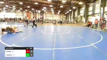 138 lbs Rr Rnd 2 - AJ Rallo, Team Thunder vs Jack Nauta, Iron Horse White