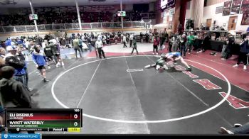 160 lbs Cons. Round 3 - Eli Bisenius, La Grande vs Wyatt Waterbly, Northwest Christian