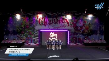 Cheer Athletics - Plano - Firecats [2023 L3 Senior Coed Day 1] 2023 Spirit Celebration Christmas Grand Nationals