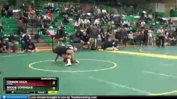 144 lbs Quarterfinal - Connor Holm, ELYRIA vs Brodie Dominique, ARCHBOLD