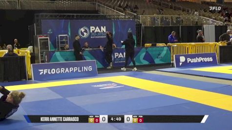 Kerri Annette Carrasco vs Rachel LeAnn Durkin 2025 Pan Jiu Jitsu IBJJF Championship