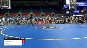 126 lbs Cons 4 - Nick Masters, Georgia vs Chase Randall, Washington