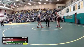 190 lbs Champ. Round 2 - Ryan Wilhelm, BUCKEYE vs Ben Nathaniel, NORTHWEST