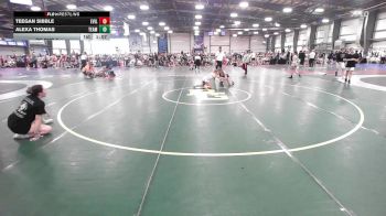 107 lbs Rr Rnd 3 - Teegan Sibble, Evil Empire vs Alexa Thomas, Team RJN Green