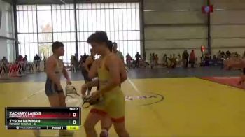 130 lbs Round 4 - Tyson Newman, Midwest Maniacs vs Zachary Landis, Maryland GOLD
