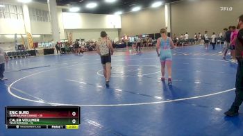 157 lbs Round 6 (16 Team) - Caleb Vollmer, Team Montana vs Eric Burd, Team Nauman Orange