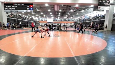 120 lbs Semifinal - Rowdy Angst, Victory vs Isaiah Tuttle, Nebraska Wrestling Academy