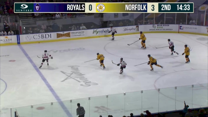 Event Feedback: Norfolk Admirals - ECHL vs Reading Royals