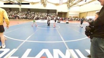 87-J lbs Consi Of 8 #1 - Oliver Goldblatt, High Pace Wrestling Club vs John Rocco Garis, Pursuit Wrestling Academy