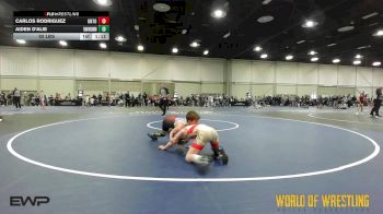 92 lbs Quarterfinal - Carlos Rodriguez, Untouchables 12u PURPLE vs Aiden D'Alie, Team Wisconsin 12U