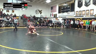 113 lbs Round 4 - Jaxon Shew, North Butler-Clarksville vs Wes Taylor, Waterloo West