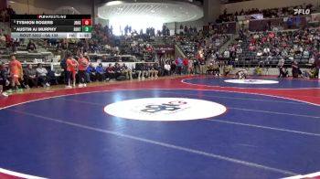 6A 138 lbs Quarterfinal - Tyshion Rogers, Jonesboro High School vs Austin AJ Murphy, BENTONVILLE HIGH SCHOOL