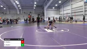 113 lbs Consolation - Kenton Cooke, AK vs Anthony Basile, CT