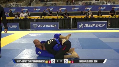 Sergio Augusto V. Goñi vs Scott-Jeffrey Christopher Marche 2026 Pan Jiu Jitsu IBJJF Championship