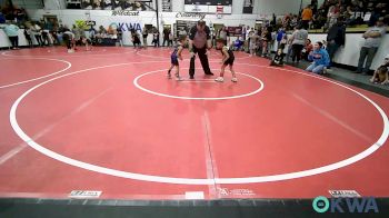 43 lbs Consi Of 8 #2 - Desmond Smith, Jenks Trojan Wrestling Club vs Hadley-Glen Smith, Tahlequah Wrestling Club