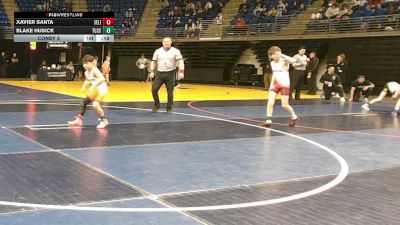 85 lbs Consy 2 - Xavier Santa, Selinsgrove vs Blake Husick, Tussey Mountain