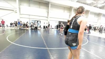 145 lbs Round 3 - Lainee Sawyer, Panguitch vs Caydance Carter, Cougars Wrestling Club