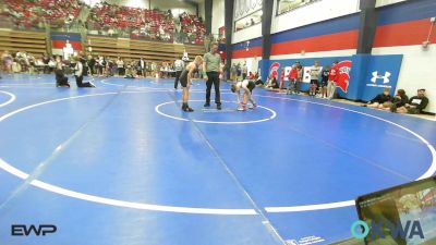 85 lbs Semifinal - Henry Hibdon, Barnsdall Youth Wrestling vs Creek Cassity, Barnsdall Youth Wrestling