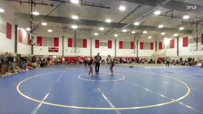 130 lbs Champ. Round 3 - Kiana Trudell, Meridian vs Taryn Niday, Baker