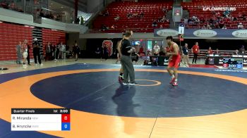 60 lbs Quarterfinal - Randon Miranda, New York Athletic Club vs Bruce Hrynciw, Marines