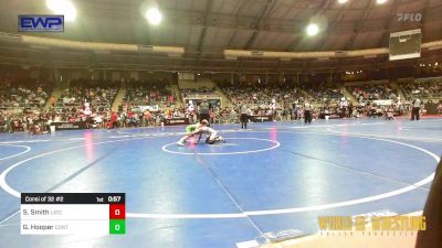 67 lbs Consi Of 32 #2 - Sawyer Smith, Little Axe Takedown Club vs Gavin Hooper, Contender Wrestling Academy