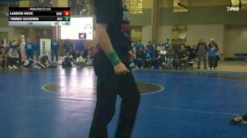 150 lbs Timber Goodwin, Sheridan vs Landon Huck, Bismarck St Mary`s