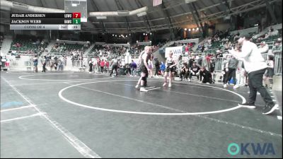 80 lbs Final - Daxton Trowbridge, Piedmont vs Karter Diggs, HURRICANE WRESTLING ACADEMY