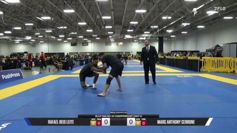 Marc Anthony Cerrone vs Rafael Reis Leite 2026 Pan IBJJF Jiu-Jitsu No-Gi Championship