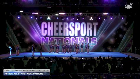 Python All Stars - Nova Pythons [2026 L3 Junior - Flex - Small - B Day 2] 2026 CHEERSPORT National All Star Cheerleading Championship