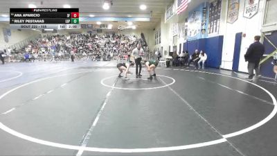 105 lbs Champ. Round 2 - Ana Aparicio, Santa Fe vs Riley Pestanas, Poly/Long Beach