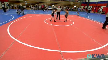 85 lbs Consi Of 8 #2 - Luke Canales, Claremore Wrestling Club vs Beckett Bowman, R.A.W.