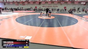 155 lbs Cons. Round 2 - Mira Marchio, Joliet Junior College vs Shelby Ottum, North Central (IL)