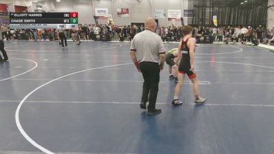100 lbs Cons. Rd Of 32 - Chase Smith, Minion Training Center vs Elliott Harris, Elevate Wrestling Club
