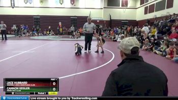 SPW-9 lbs Semifinal - Cannon Kegler, Indee Mat Club vs Jace Hubbard, Waverly Area Wrestling Club