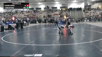 A 113 lbs Semifinal - Slade Linton, Eagleville High School vs Luke Myhan, Soddy Daisy High School