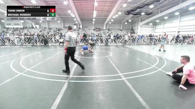 145 lbs Round Of 32 - Yanik Simon, AL vs Michael Romero, AZ