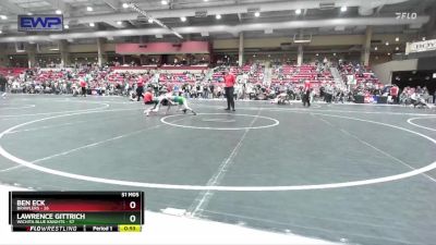 58 lbs Cons. Round 2 - Lawrence Gittrich, Wichita Blue Knights vs Ben Eck, Brawlers