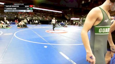 106 Class 3 lbs Champ. Round 1 - Landon Lane, St. Michael The Archangel vs Daylin Houston, Hillcrest