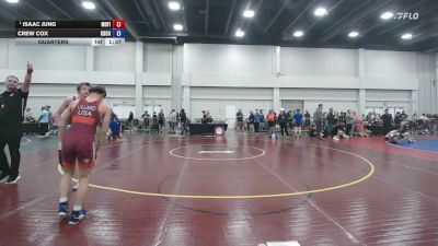 126 lbs Quarters - Isaac Jung, Morris Fitness vs Crew Cox, Kd / Curby
