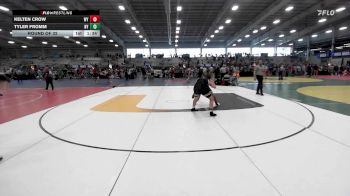 160 lbs Round Of 32 - Kelten Crow, WY vs Tyler Fromm, NY