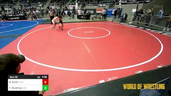 77 lbs Quarterfinal - Nico Emili, The Hunt Wrestling Club vs Traevon Ducking, Contender Wrestling Academy