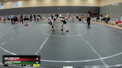 80 lbs Round 8 (10 Team) - Landon Wilbur, Full Circle vs Gus Engelman, Mat Assassins